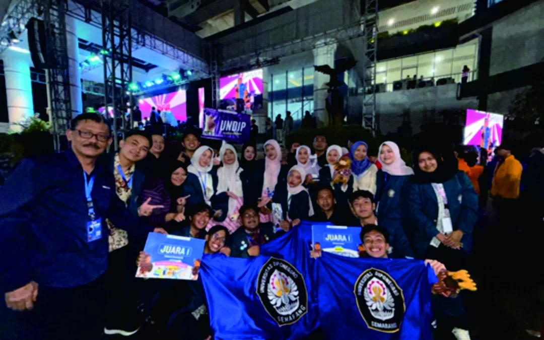 MAHASISWA UNDIP RAIH 2 MEDALI EMAS DI AJANG NASIONAL KMI EXPO 2025
